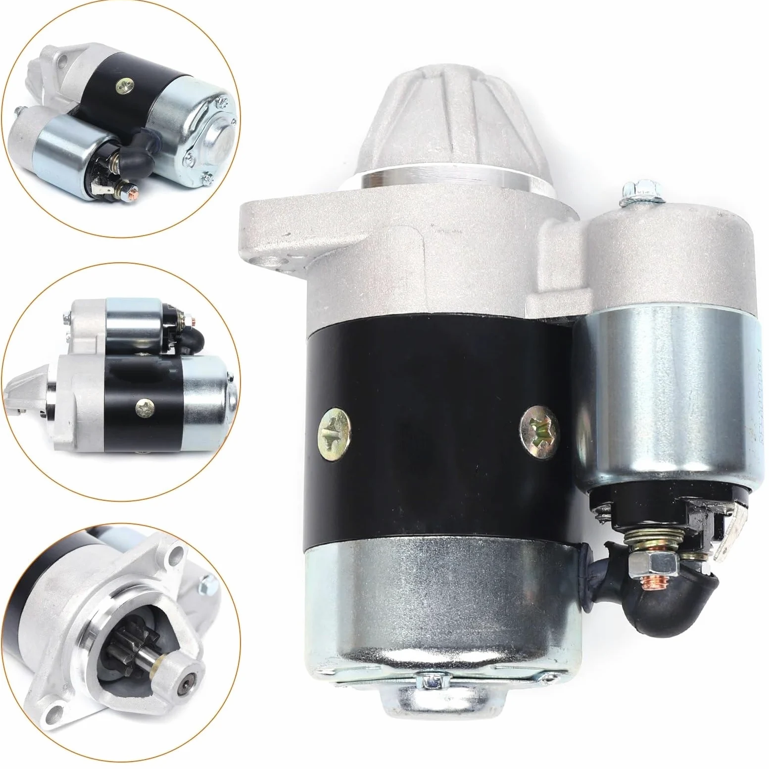 Motor De Arranque Generador Diésel Refrigerado Por Aire De 12 V Y 1000 W, Apto Para Motores 170 F, 178, 186 188, 8 Dientes