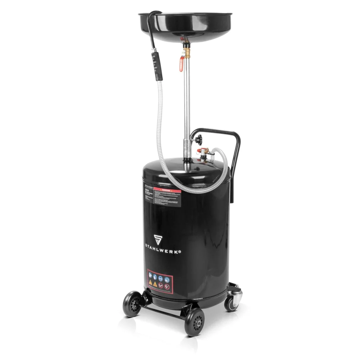 STAHLWERK Separador de aceite OD-80 ST 80 l capacidad recipiente colector