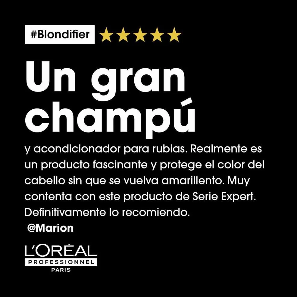 L'Oréal Professionnel Blondifier Gloss Champú Reparador e Iluminador 300ml