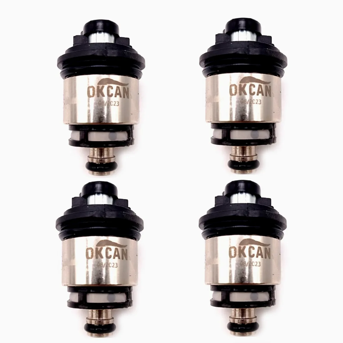 Landi Renzo GNC LPG 4 x inyectores MED GI25-65 Negro AMP Tipo Secuente