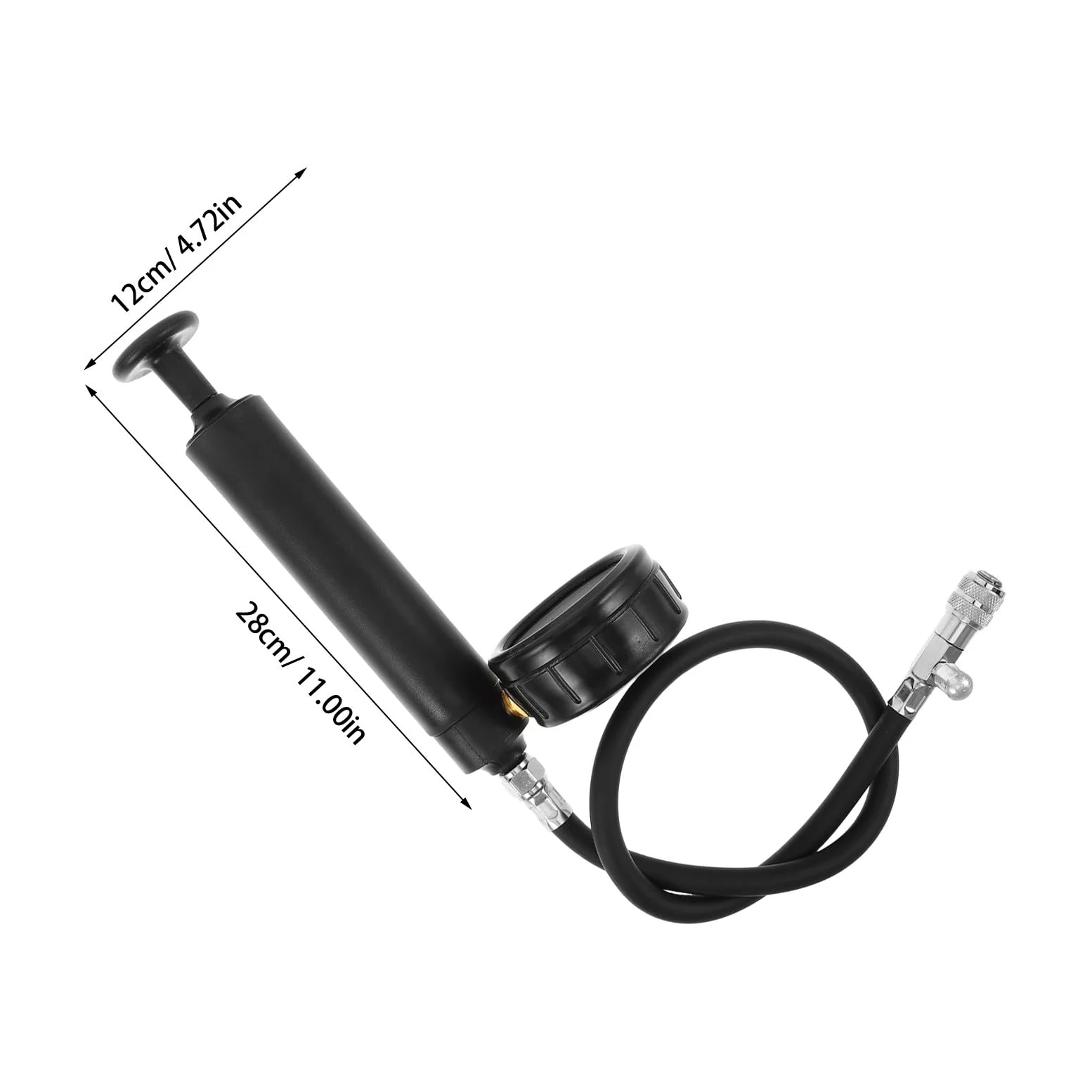 MAGICLULU 1 Juego de comprobador del Sistema de refrigeración del Motor: Kit de detección de Fugas de radiador - Equipo de comprobación de presión de refrigerante de Alta Resistencia para