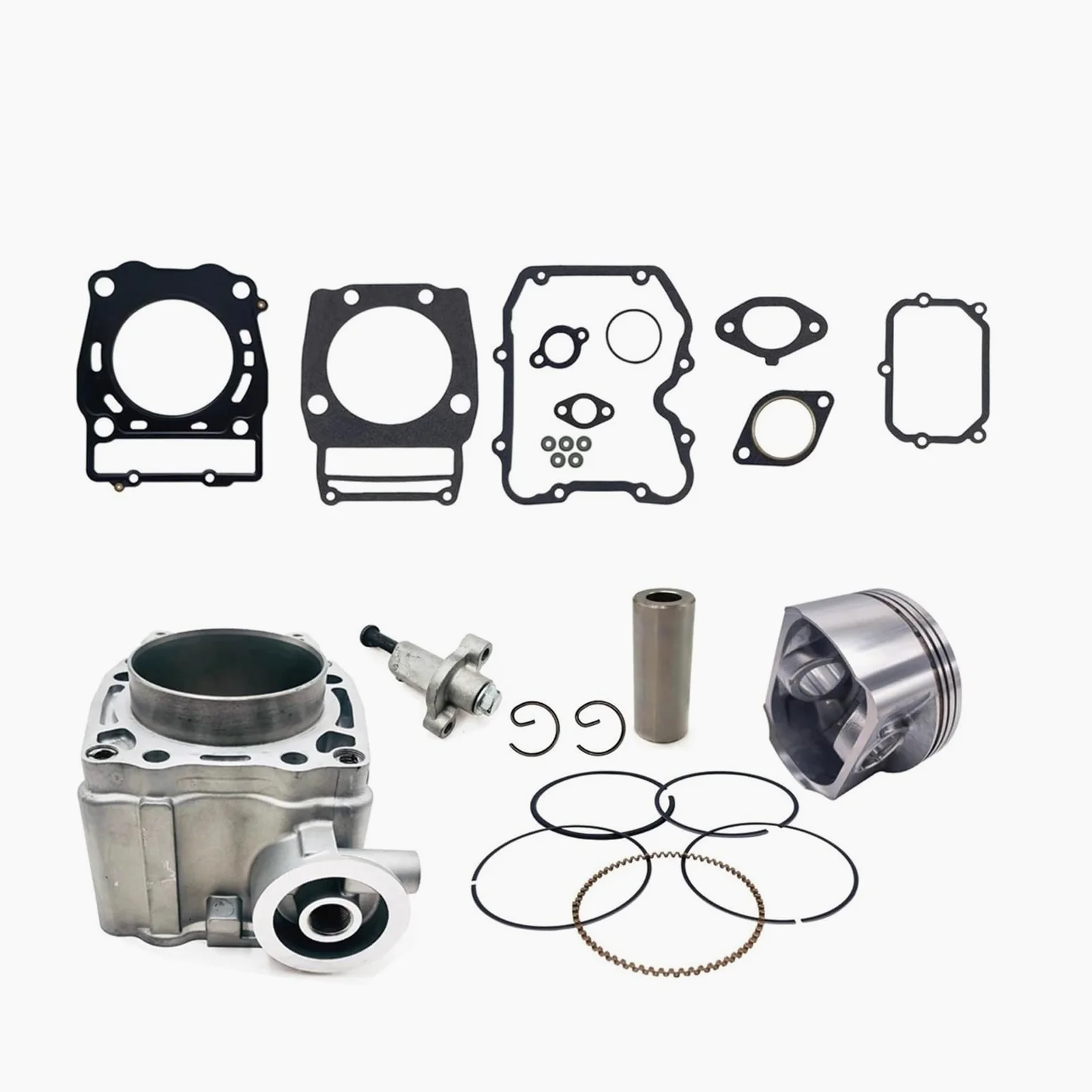 Pieza DE Recambio Kit de Juntas de Motor Fit For Motocicleta, Kit de Cilindro Fit For 500GT Kzu500 ATV UTV 192MR-1002100 192MR-1002000 LU018218 LU017538