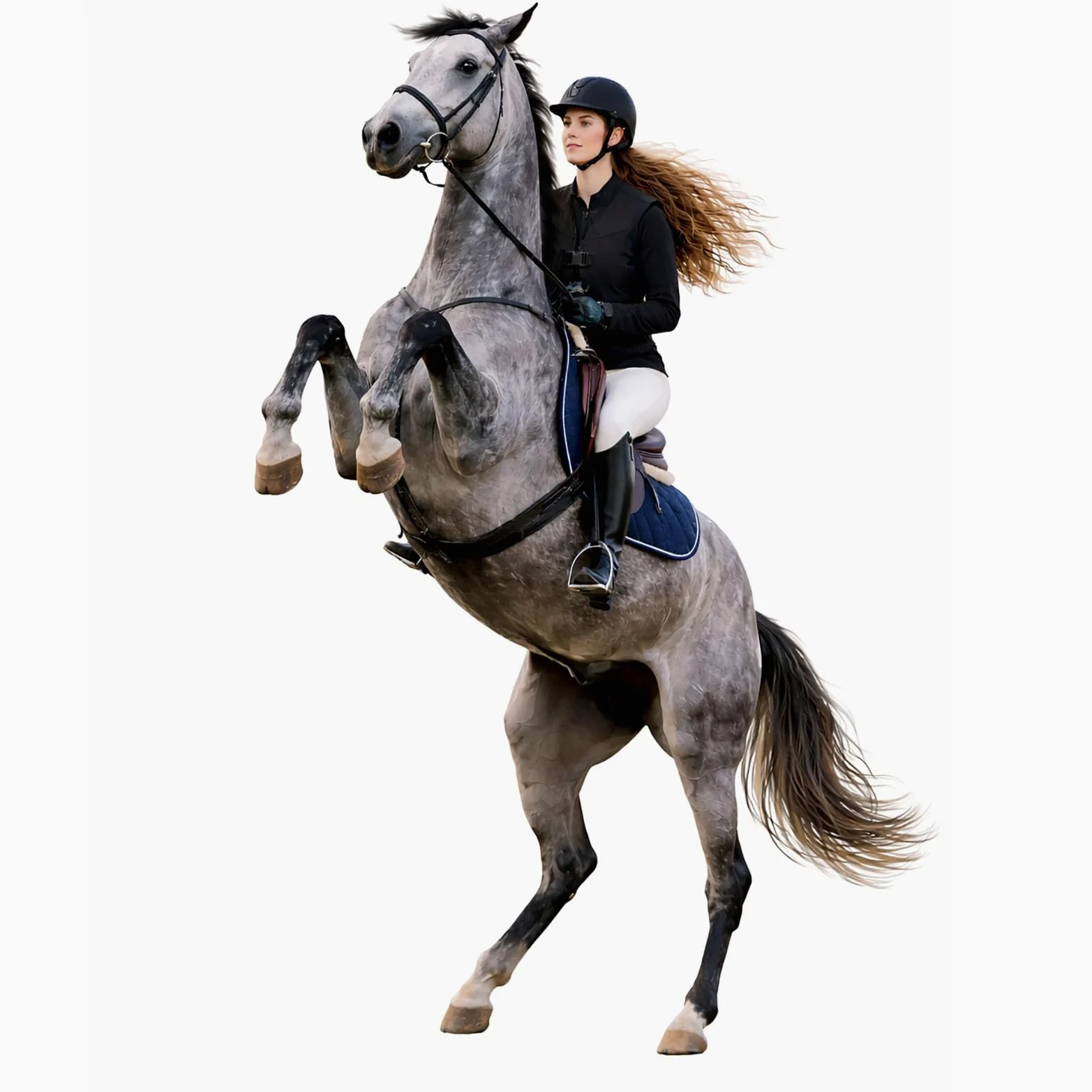 Chaleco Airbag para Equitación Mujer, Protector Reflectante y motoTranspirable, Prevención de Caídas Montando a Caballo