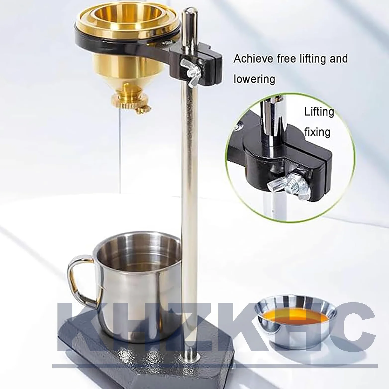 Viscosímetro Flow Cup para una medición precisa de la viscosidad, ideal para pruebas de pintura y barniz
