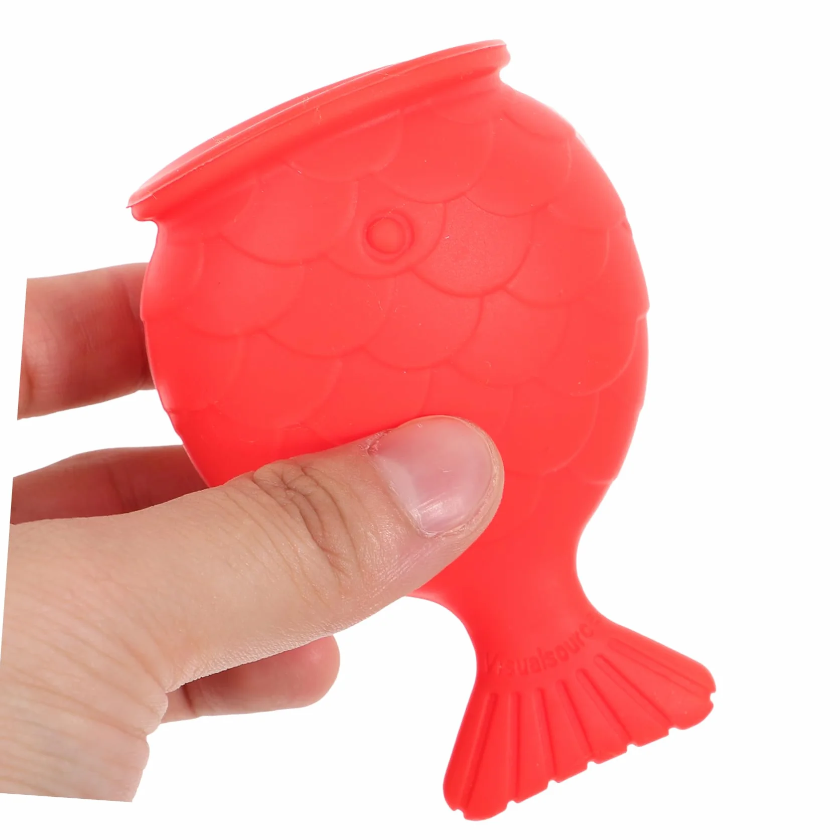 Potenciador de Labios de Silicona Reutilizable Diseño Pez Aumentar Volumen