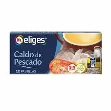 IFA Eliges Caldo de Pescado Deshidratado con Gamba, 12 Pastillas, 120 g