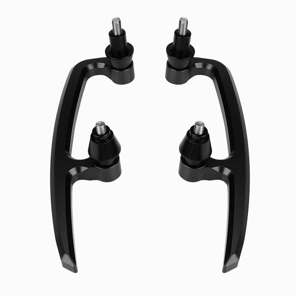Asidero Trasero para Pasajero Compatible con Z650 17-18, CNC Aluminio, Barra de Agarre Trasera, Negro