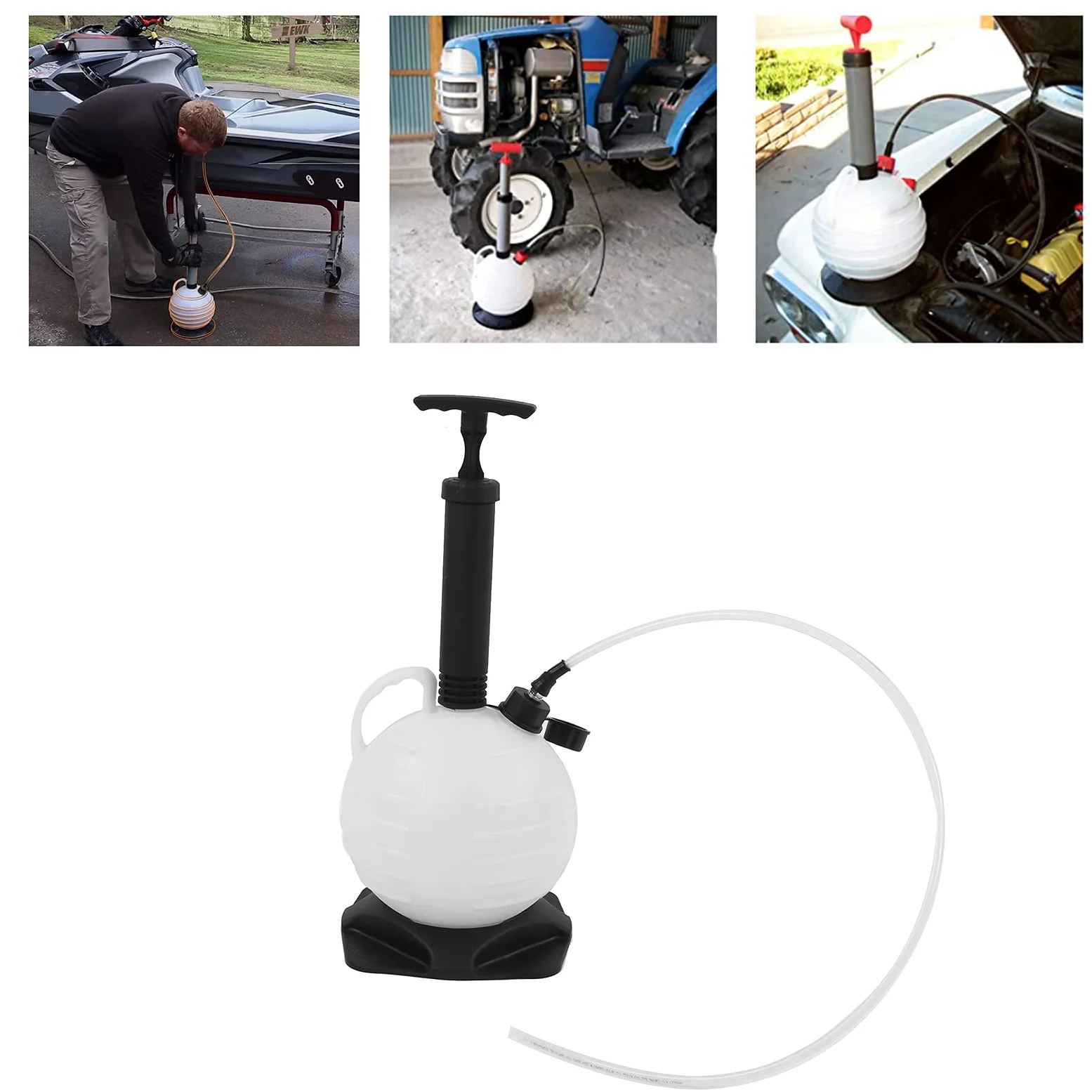 Bomba Flúida Plástica Manual Para El Cortacésped De La Motocicleta Del Automóvil
