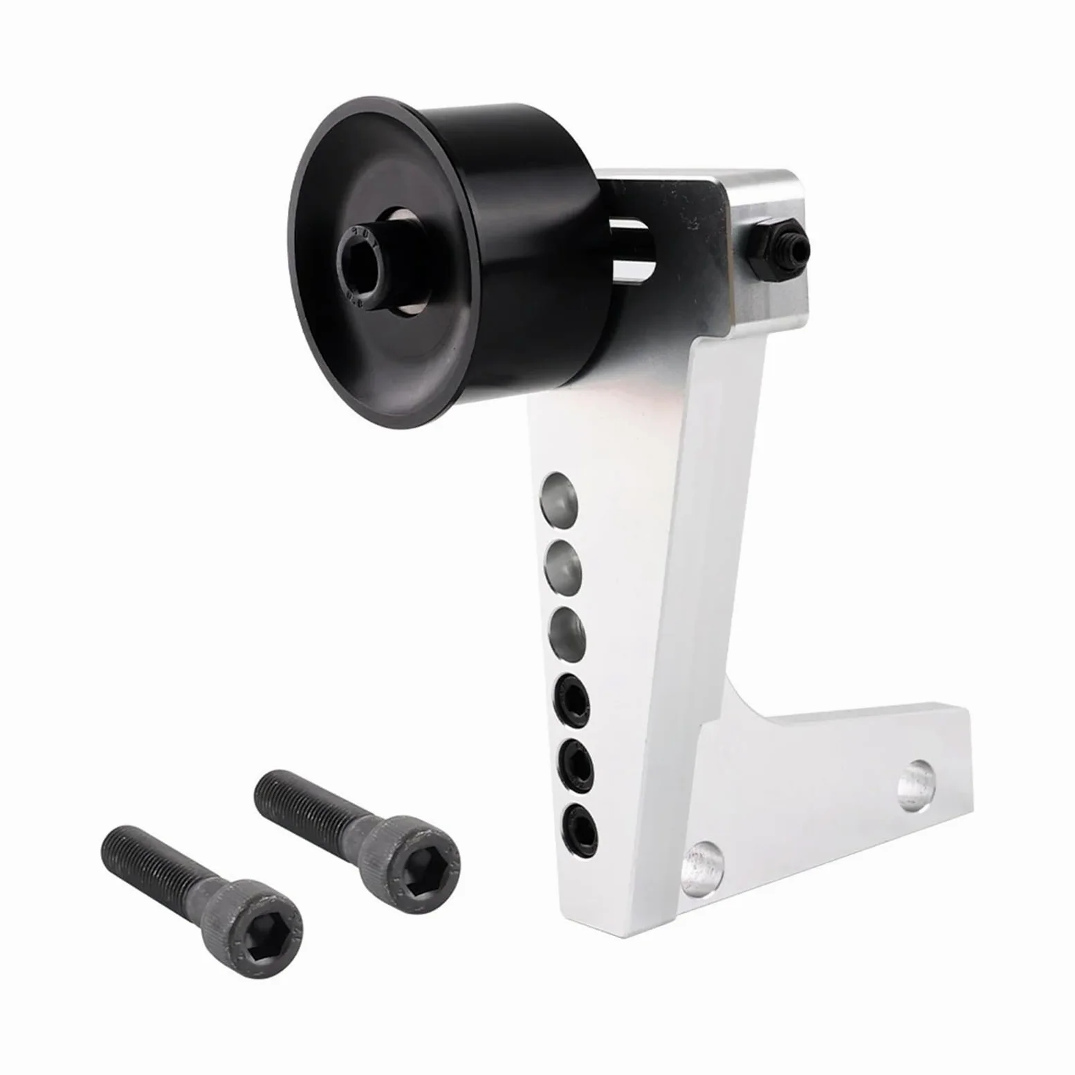 Tensor Correa Polea Tensora Kit Tensor De Correa De Distribución Manual Ajustable Para Civic B16 B18 B20 B Para Serie Dohc(Plata)