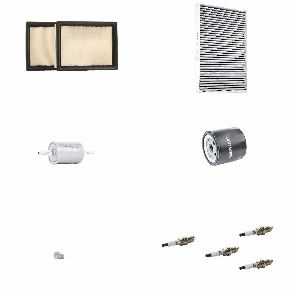 RIDEX 4682P6060 Kit de servicio con válvula bloqueo de retorno Gasolina