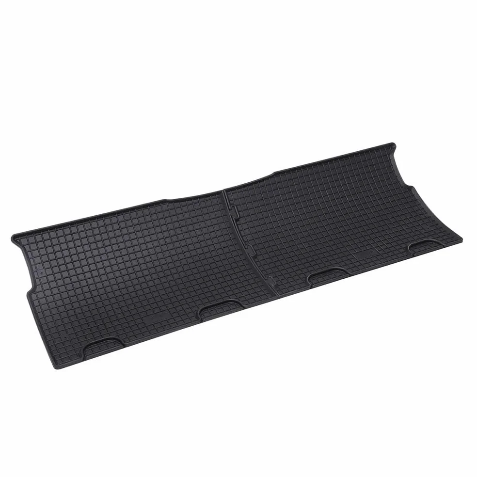 Car Lux - DUO03983 Alfombras Alfombrillas de goma a medida + Alfombra protector maletero de goma para Vito W447 desde 2015-