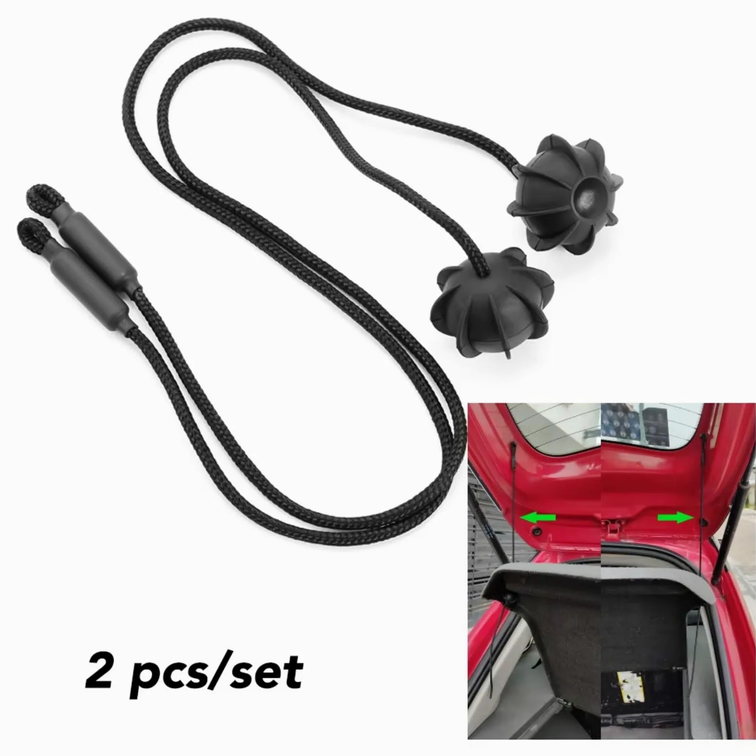 Trasera Maletero Cuerda Compatible Con Jeep Para Grand Para Cherokee 2 Piezas De Estante Para Paquete De Maletero Trasero Cuerda Elevación Para Cubierta Lona ​​correas De Sujeción Para Maletero