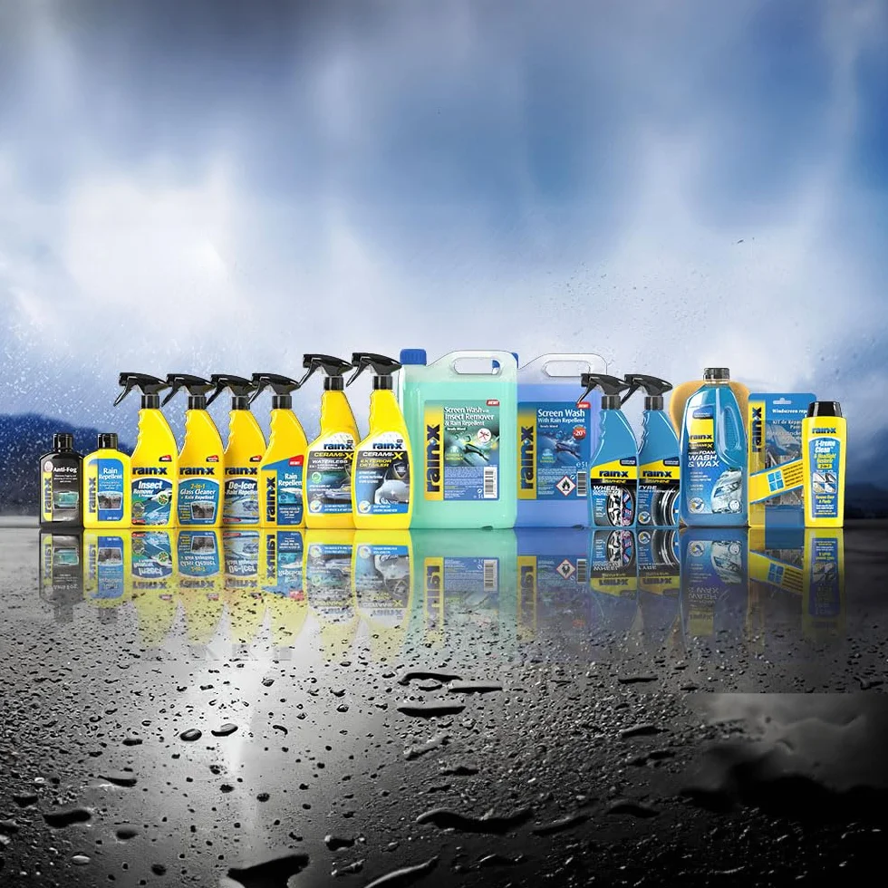 Rain-X Limpiaparabrisas Antilluvia 5L Protección Anti Mosquitos Tecnología Hidrofóbica