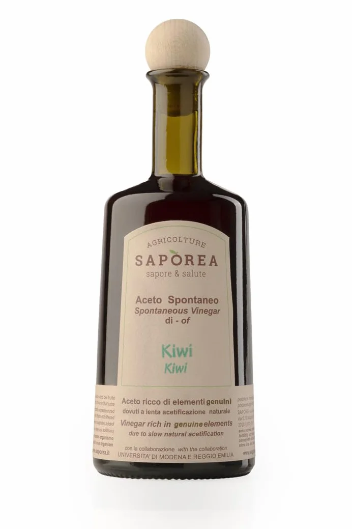 Vinagre de Kiwi Orgánico Natural con Acetificación Espontánea Lenta