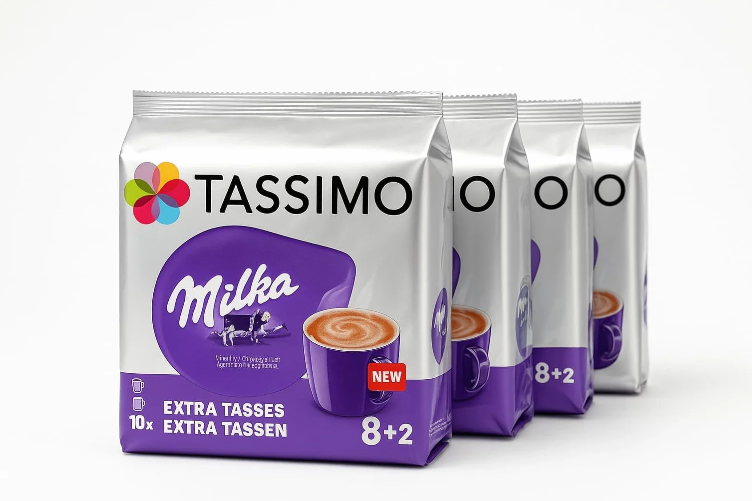 Tassimo Milka Lot de 5 T-Discs 40 Portions