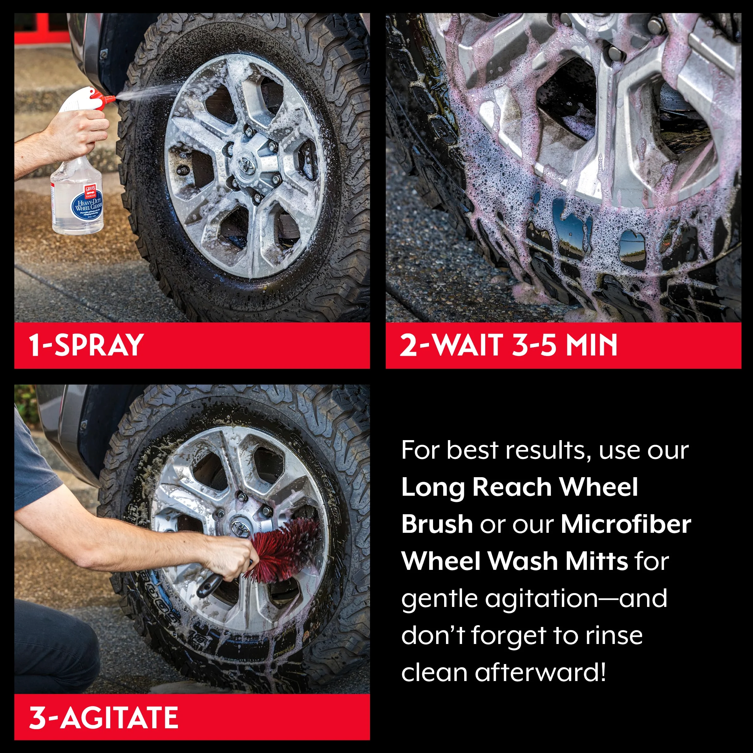 Griot's Garage 10973 Heavy-Duty Wheel Cleaner - 22 oz. by Griot's Garage