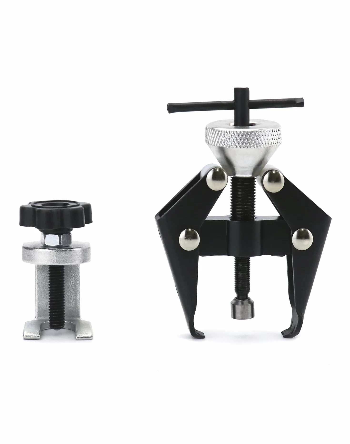 QWORK® 2 piezas extractor de brazo de limpiaparabrisas y extractor de terminales de batería, ajustable, apertura máxima de 36 mm y 16 mm