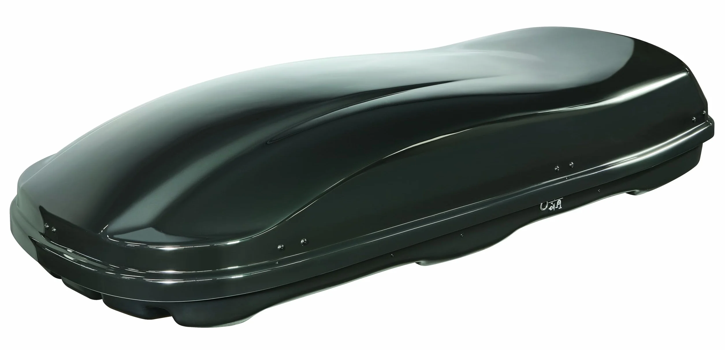 Farad Cofre de Techo Marlin 680L Negro Brillante - Doble Apertura Lateral, Homologación TÜV-GS, Garantía 5 años, Cerradura centralizada con Llave de Seguridad, Resistente a los Rayos UV