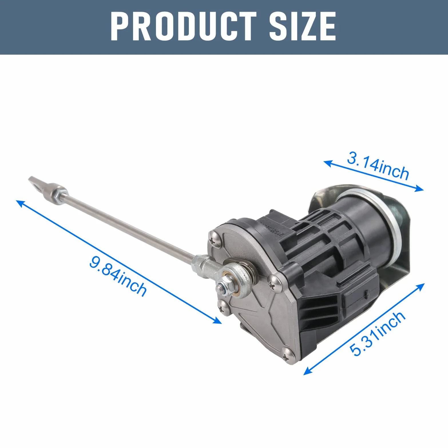 Válvula de control Wastegate Turbo Charger Solenoide compatible con Hyundai 11-14 Sonata 13-16 Santa Fe Sport, Kia 11-15 Optima 11-16 Sportage 2.0L Turbo reemplaza # 39400-2G700