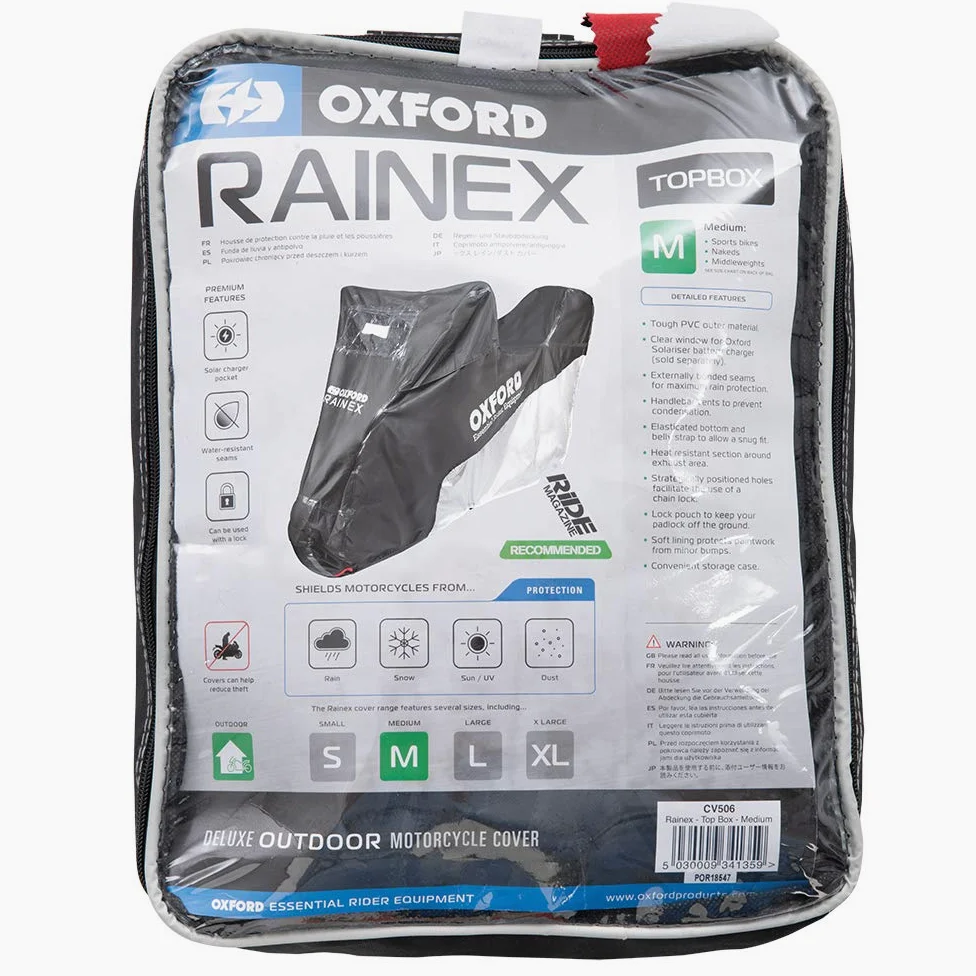 OXFORD CV508 Funda para moto gris negro