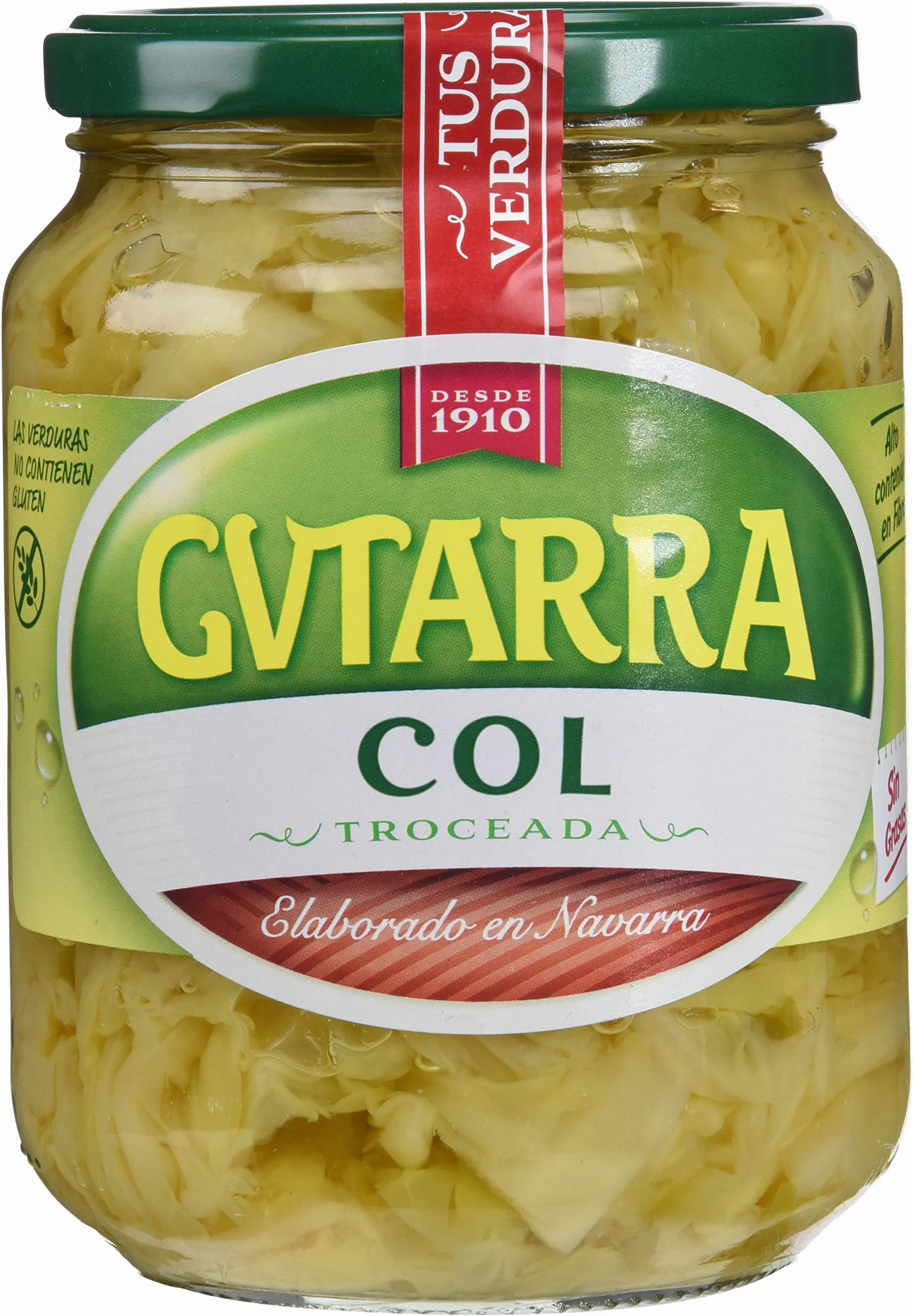 Gvtarra Col-Repollo Paquete 6 x 400 gr
