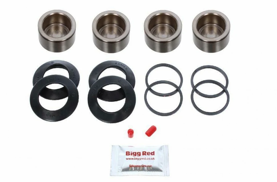 Freno de Pinza de Pistón Kit Reparación Juntas - Delantero Izquierdo y Derecho - Para Girling Doble 43mm Diámetro Pistón Pinzas de Freno - Compatible Con Triumph,