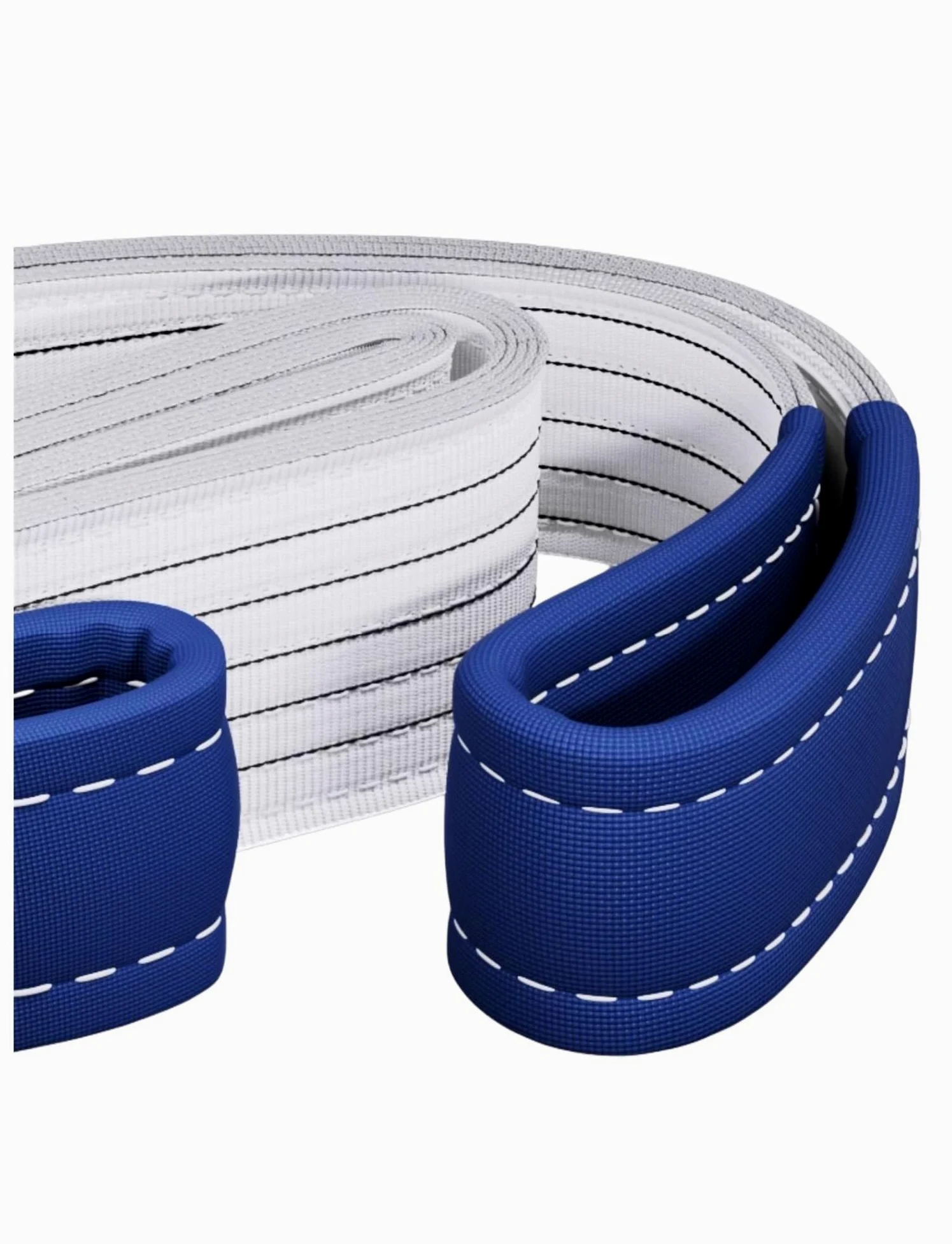 Eslingas de elevación de Alta Resistencia: Correas de cincha para elevación Industrial, Montaje de grúas, Trabajos de arboricultura y Remolque de automóviles.,2T-3.3ft