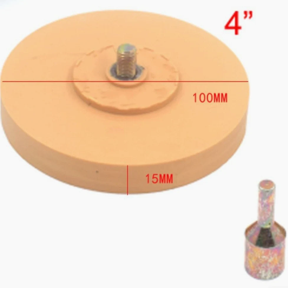 Kit de removedor de pegamento neumático, herramienta de eliminación adhesiva, juego de removedor de calcomanías con rueda de goma de 4 pulgadas con detalles de pelacables de aire
