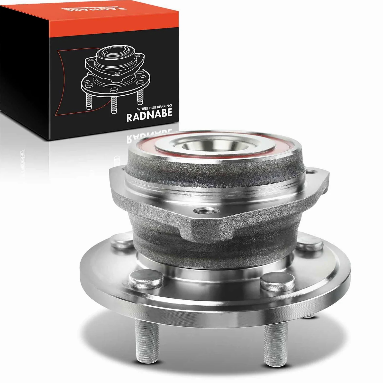 Frankberg 1x Kit de rodamientos de ruedas Eje delantero para Cherokee XJ Grand Cherokee I ZJ,ZG Wrangler I YJ,SJ Wrangler II TJ 1984-1999 53007449AB