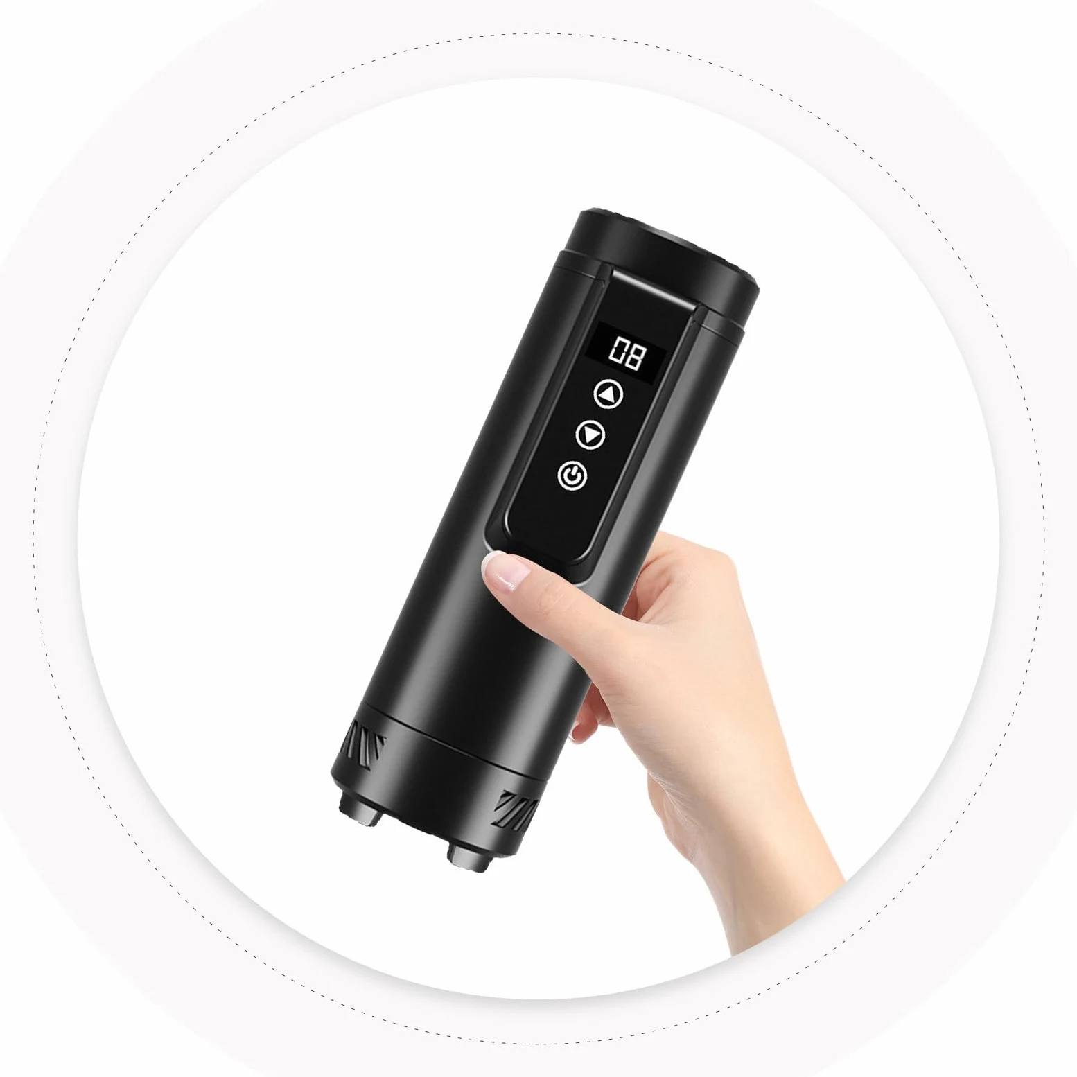 Caja Refrigerante Portátil para Insulina con Control Digital de Temperatura, Construcción Ligera y Capacidad para 3-5, Adecuado para Viajes por Carretera