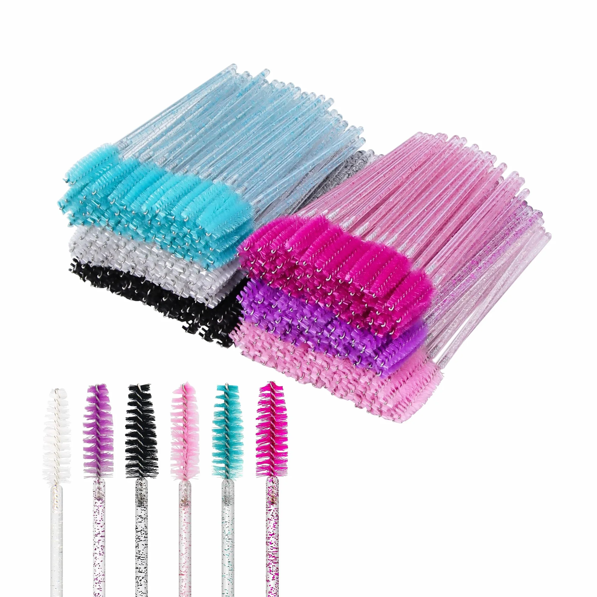 Cepillos de Pestañas 300pcs Brocha de Pestañas LashBrush-B Crystal