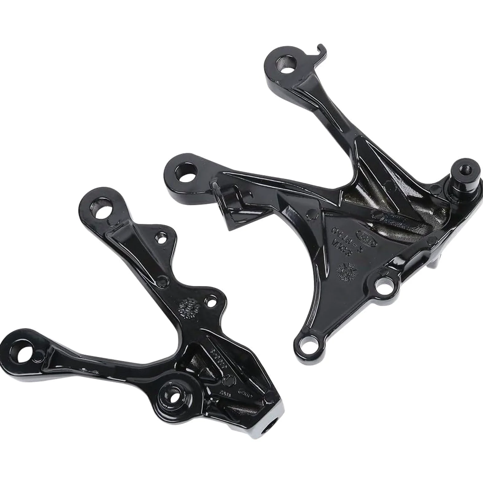 Juego de estriberas delanteras para Kawasaki Ninja ZX6R 2005-2008, ZX636 2005-2006