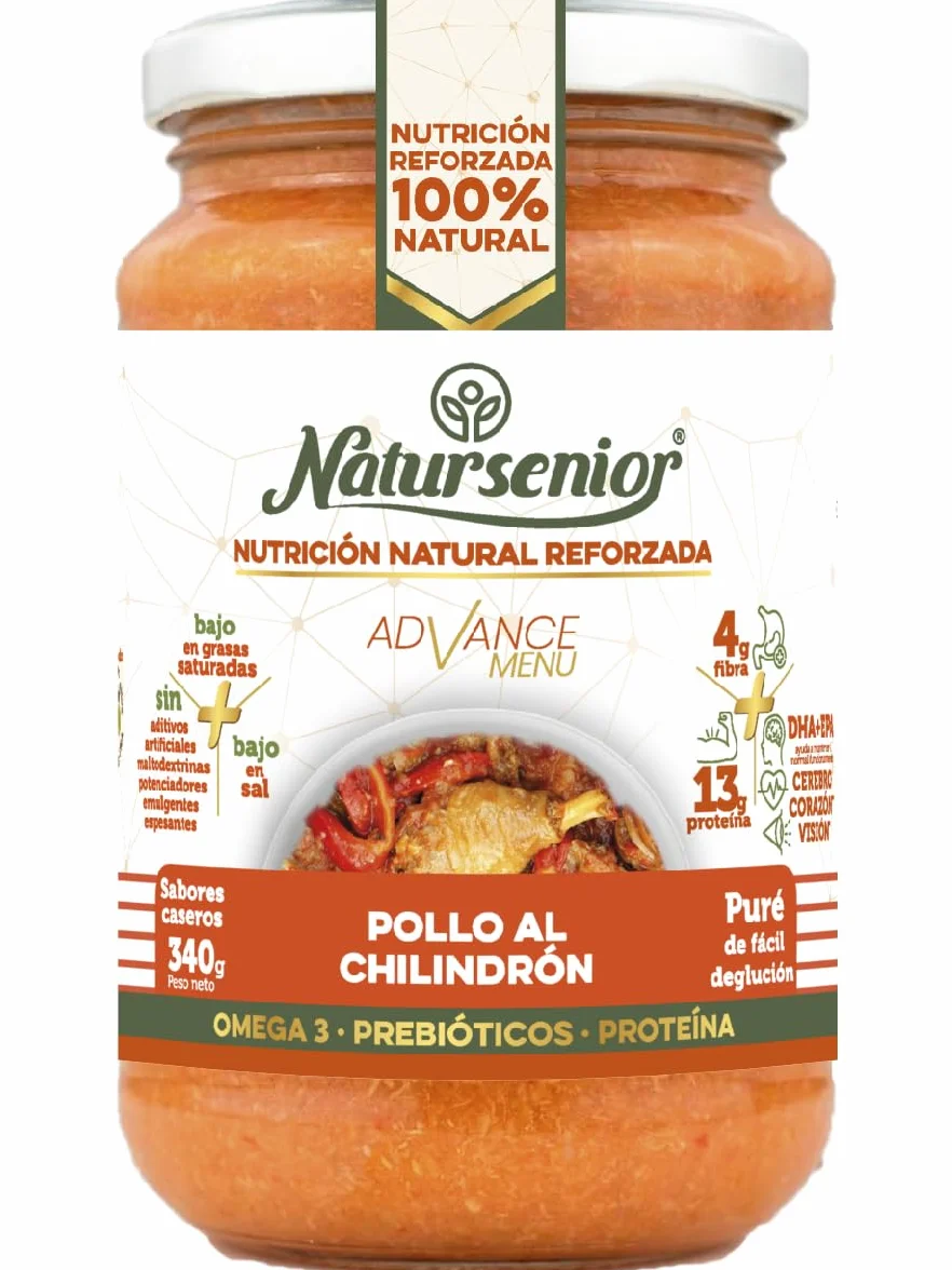 Mitata Puré de Pollo Al Chillindrón 340 ml