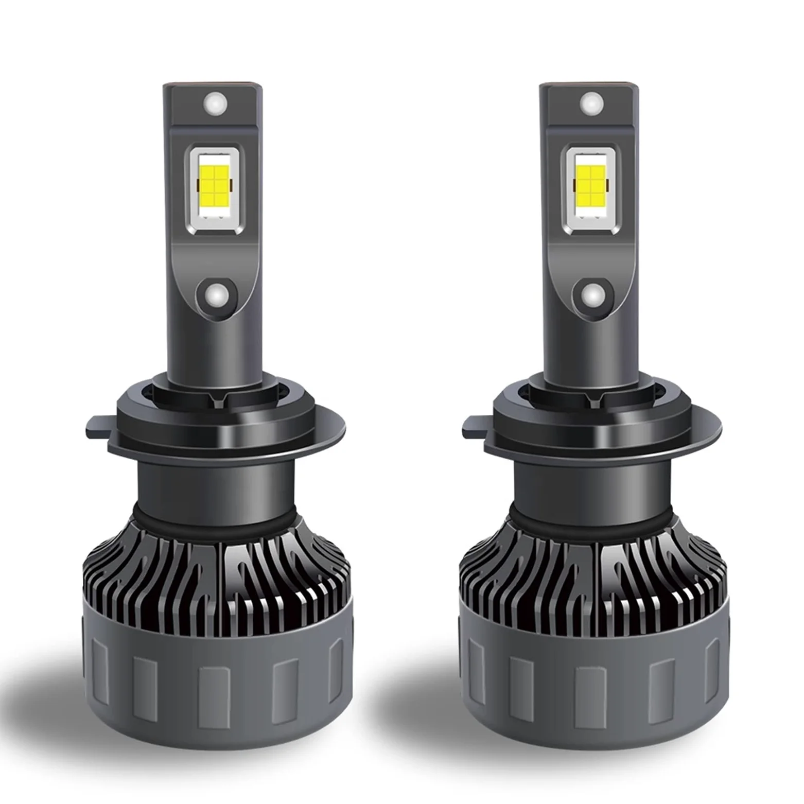 Bombillas LED Para Faros Delanteros, Faros LED Superbrillantes Con 50 W, 13000 Lúmenes, Kit De Conversión De Faros Delanteros Para Automóviles Con 6000 K Blanco Frío E,H4