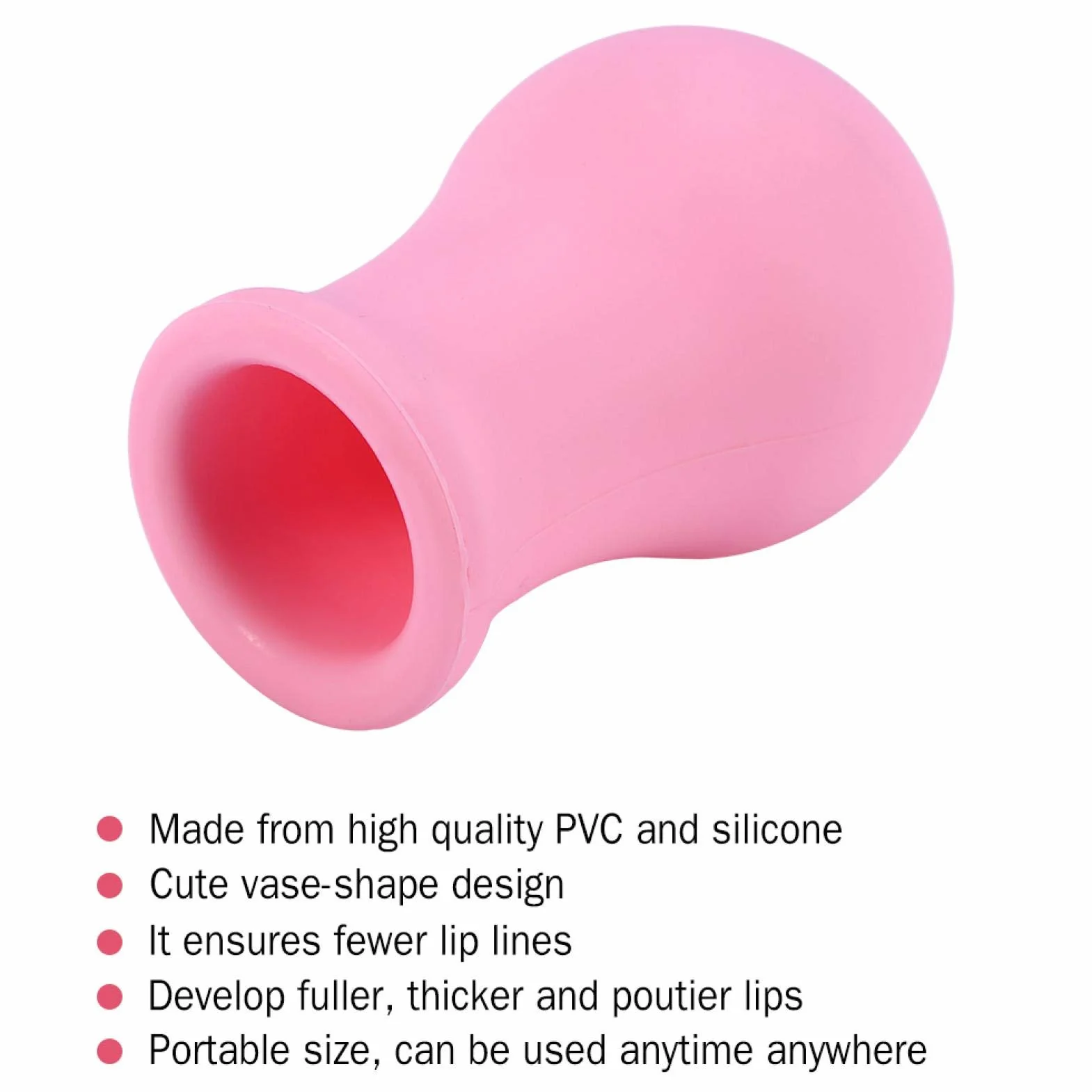 Plumper de labios portátil de silicona ecológico para mujeres