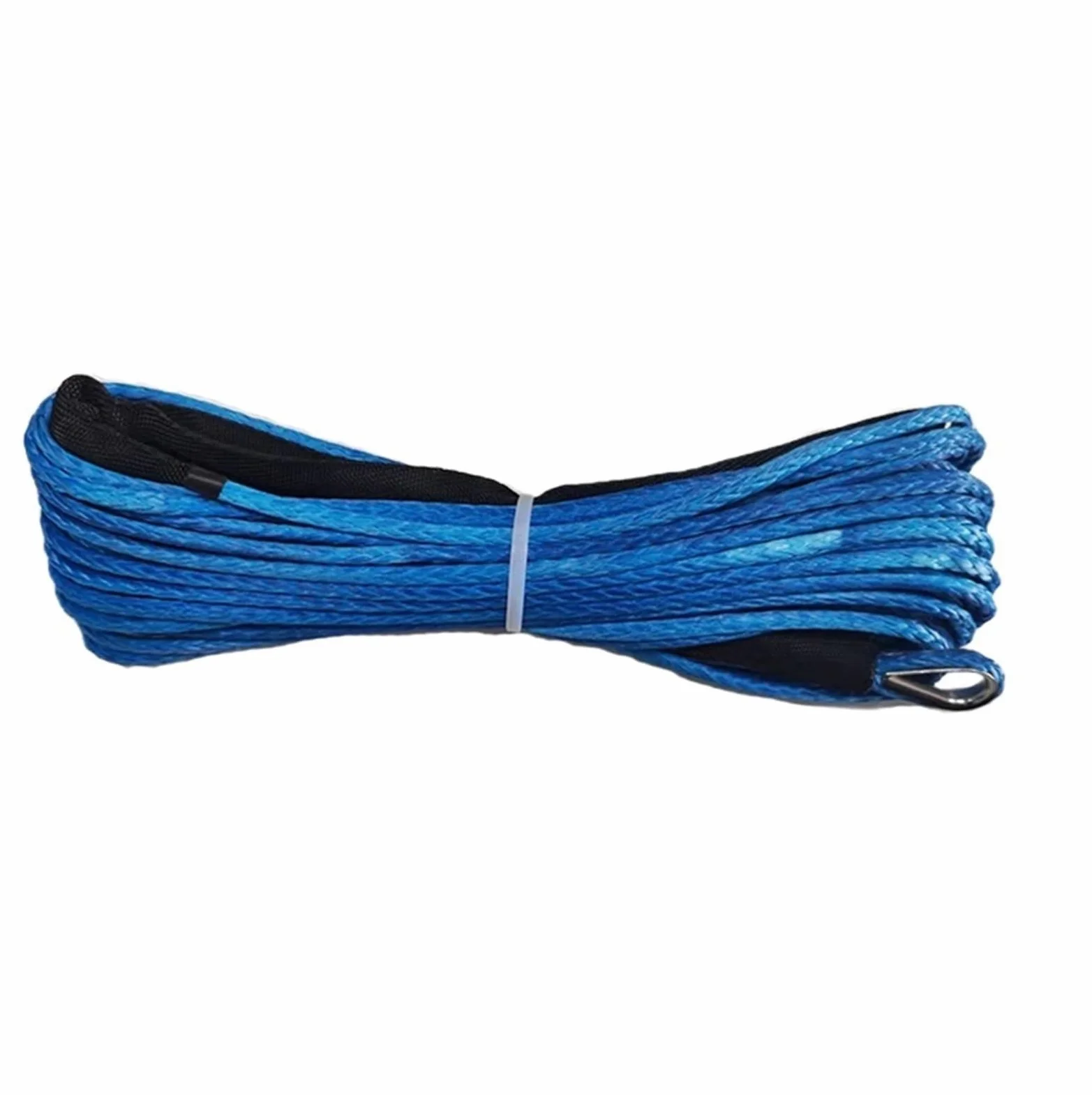 Cuerda de Tracción Cable de tracción sintético Multicolor de 9,5 mm x 30 m for cabrestante, Cable de tracción de Fibra, Accesorio for Coche