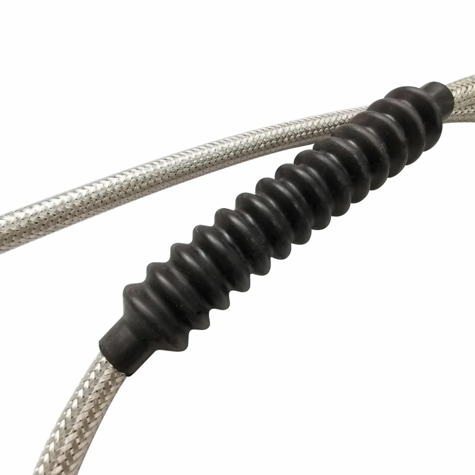 Cable De Embrague Trenzado Acero Inoxidable 70-3/4 Pulgadas Y 180cm para Davidson 87-06 FLT, FLST, FXST, FXSTC