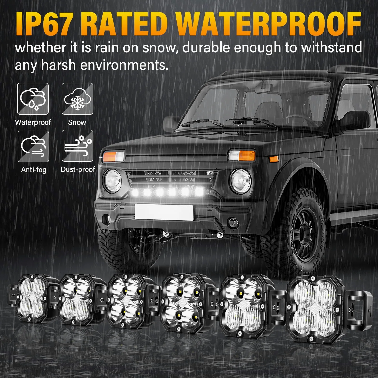 RIGIDON 40 pulgadas 102 cm 180W 15000LM Barra de luz led y 12V kit de cableado, Curva Recta Barras luminosas led para off road todoterreno camión coche ATV SUV 4x4, IP67 Impermeable 6000K Blanco