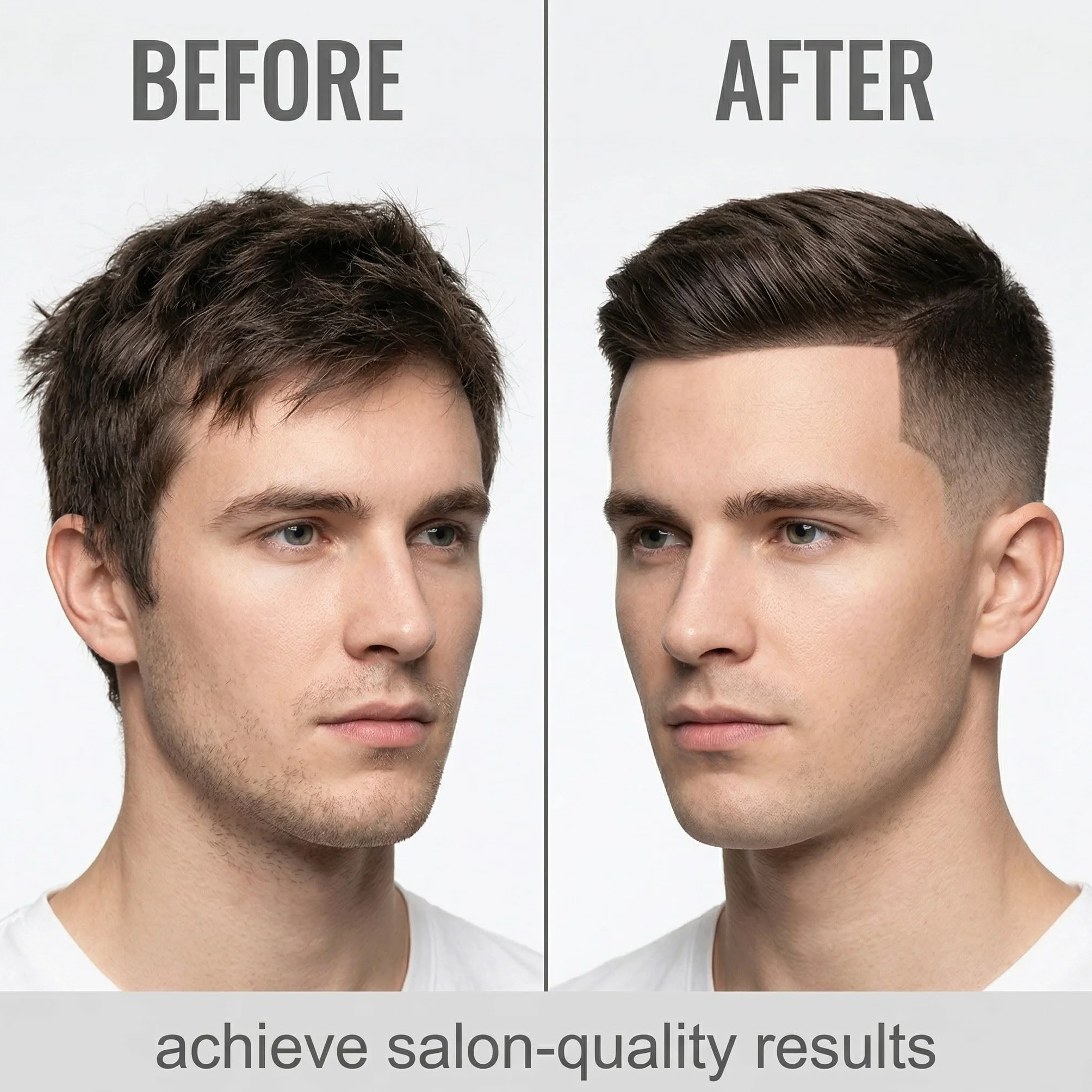 Banda De Corte De Pelo, Guía Para Corte De Pelo Curvado De Silicona, Plantilla De Afeitado Fácil Y Rápido, 4 Pcs