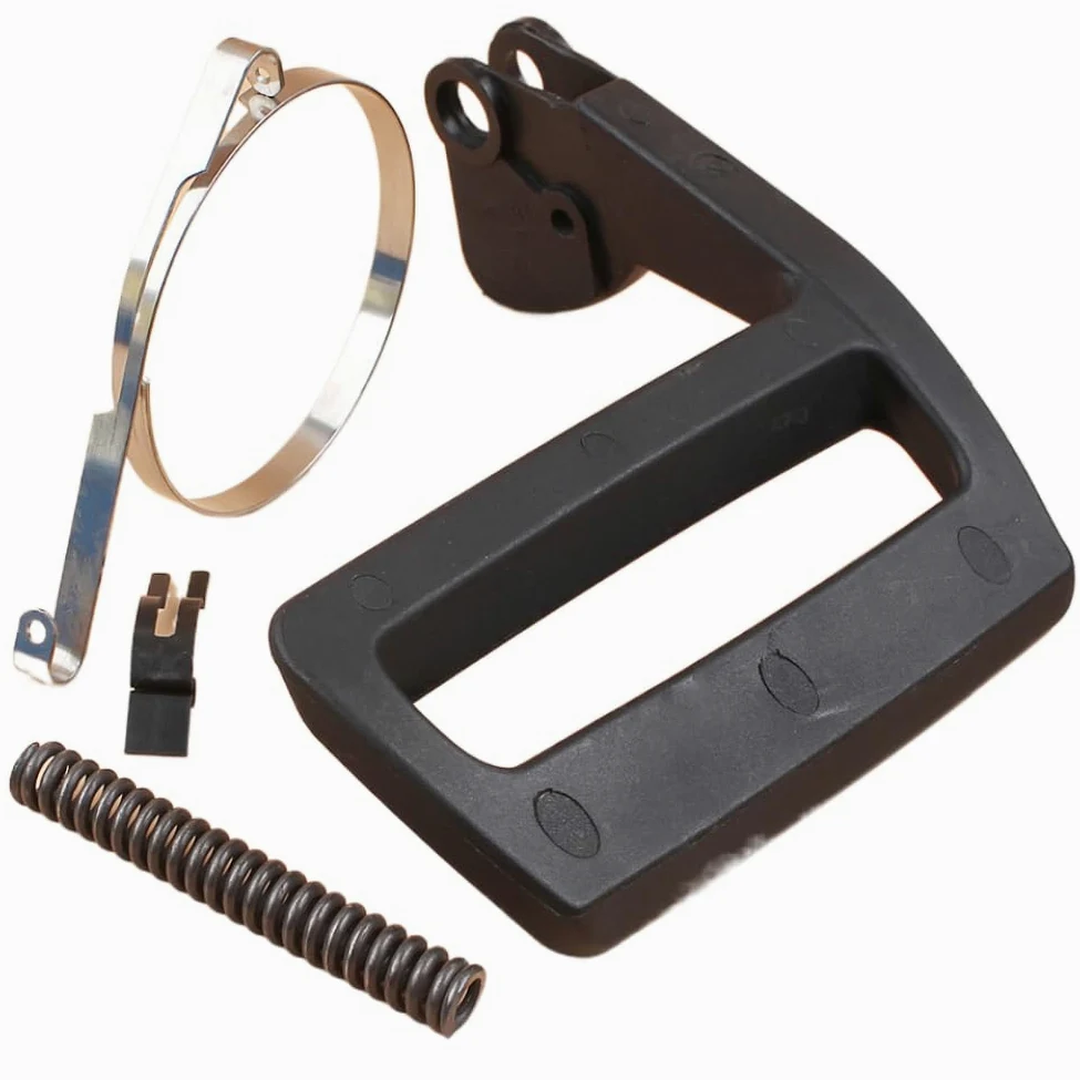 Kit de resorte de banda de nivel de protección de manija delantera de freno de cadena Compatible con motosierra 61 262 266 268 272