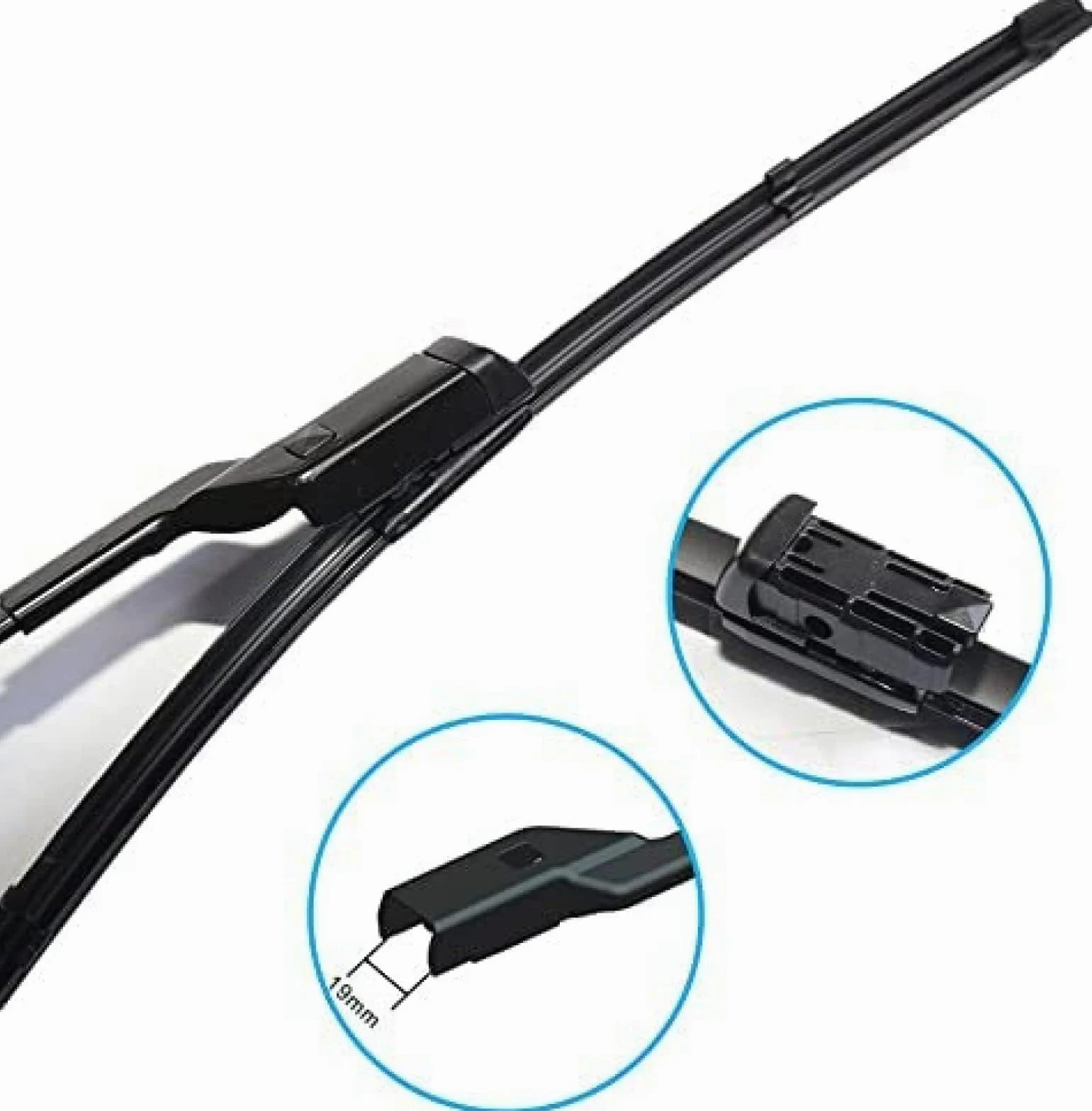 Coche Limpiaparabrisas para Volvo XC60 2009 2010 2011 2012 2013 2014 2015 2016 2017 Juego de escobillas limpiaparabrisas delanteras Cepillos for parabrisas