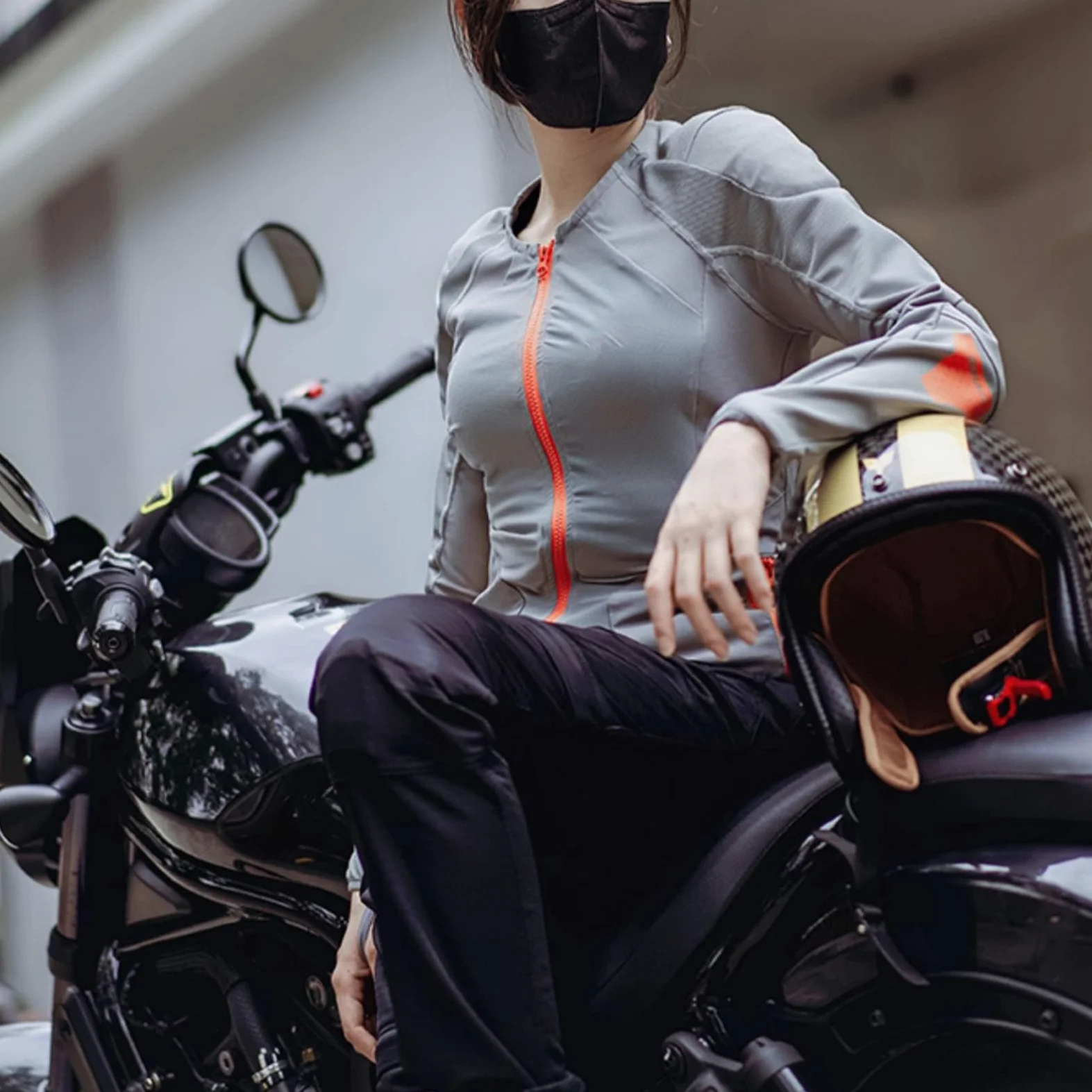 Chaqueta De Moto De Malla Equipo De Protección Extraíble/con Cinta Reflectante Chaqueta De Equitación De Alta Visibilidad Con Protección for Hombre(Green,XXL)