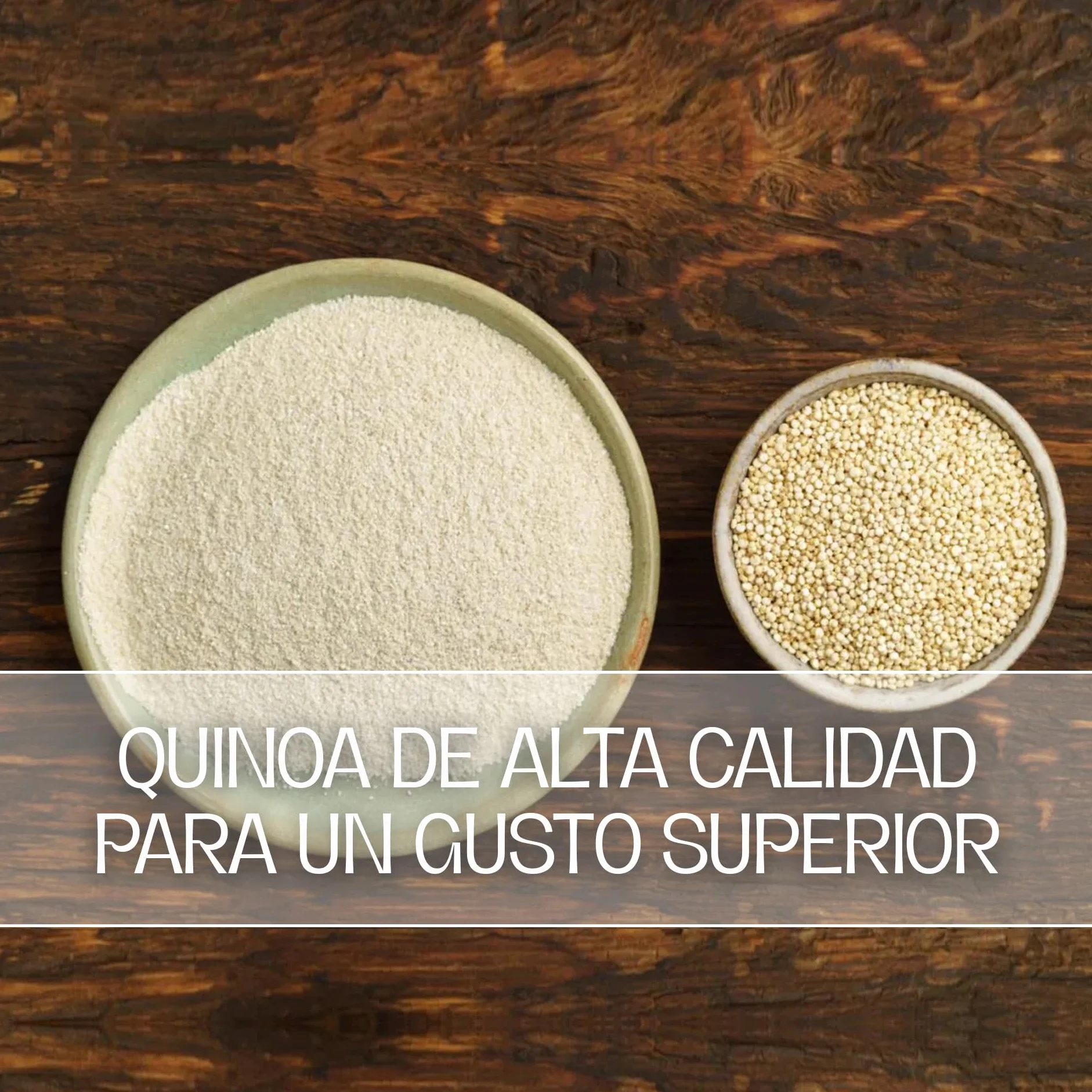 Harina De Quinoa Sin Gluten 700 Gr Natural Para Panificación Apta Para Celíacos