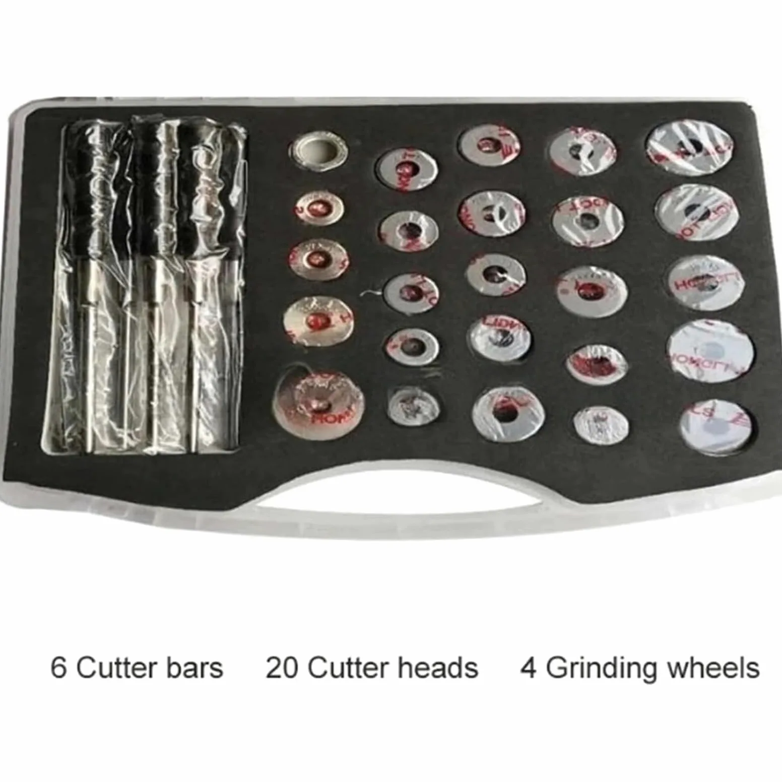 Herramientas De Carburo De Diamante para Asientos De Válvulas (22-38 Mm, 31 Unidades), con Caja De Almacenamiento, para Reparación De Automóviles Y Camiones De Diversas Marcas,31pcs