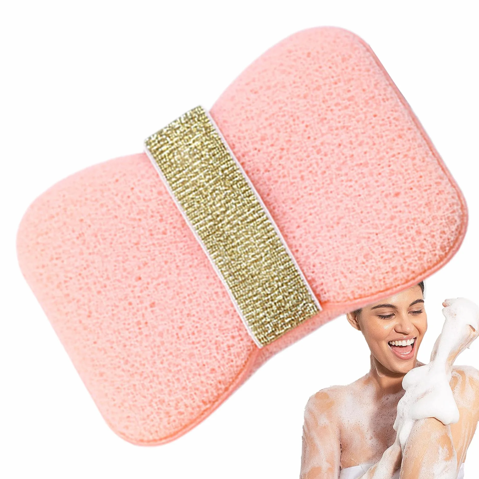 Esponja de baño Batillo de Sponge Sponge Body Fuera Herramientas de limpieza bolsas de espuma para mujeres Ducha de campamento de viajes