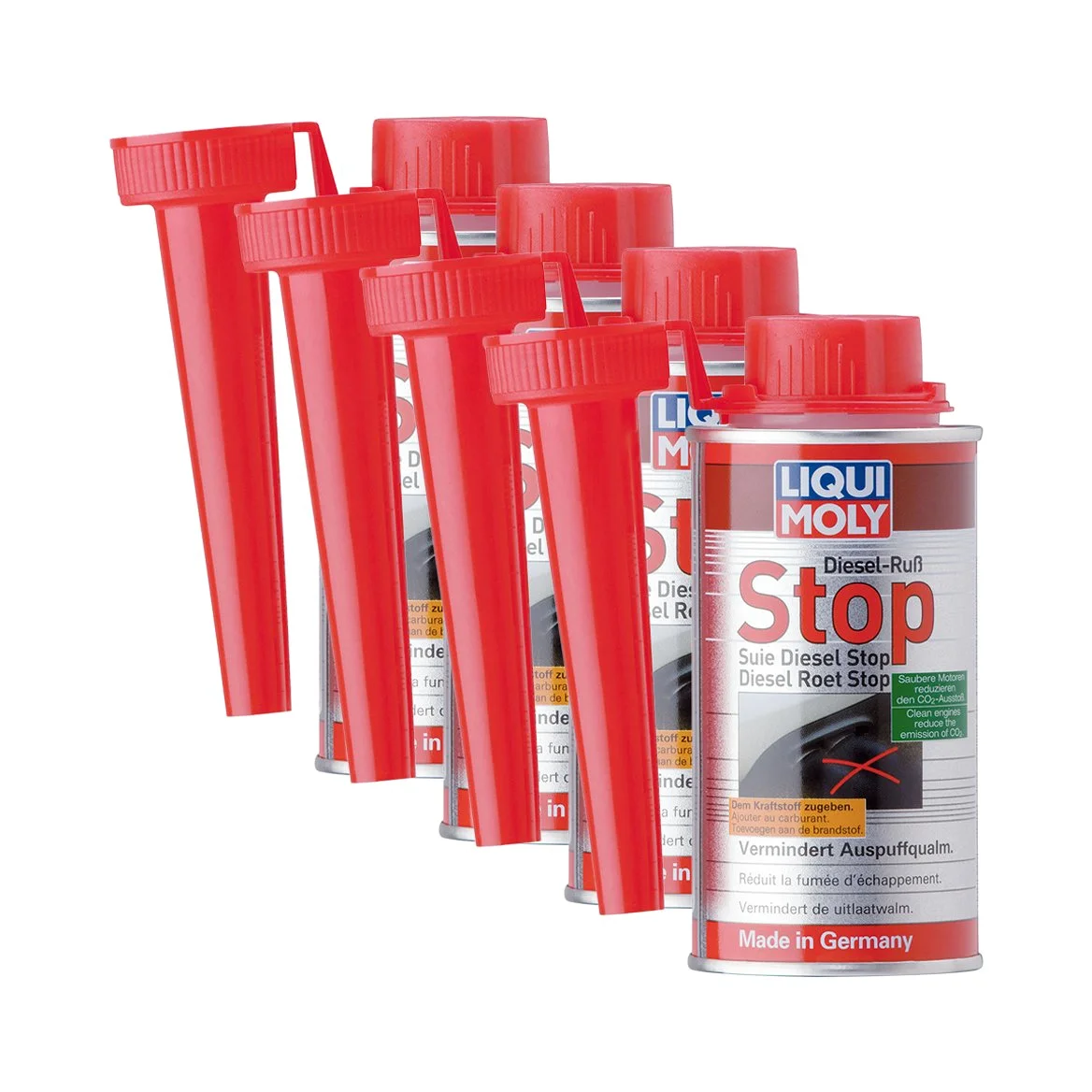 Liqui Moly Aditivo para combustible diésel 5180, 4 unidades, 150 ml