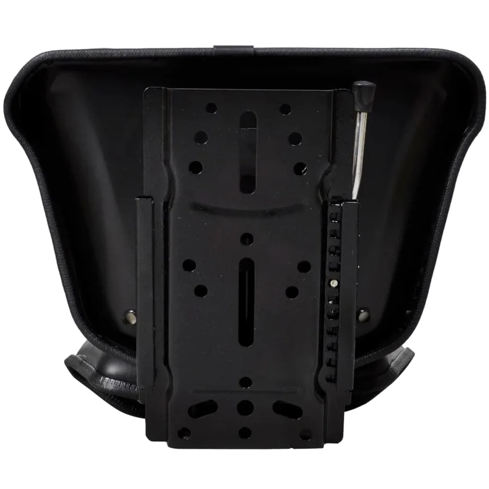 Asiento de tractor con respaldo negro, asiento de tractor, asiento universal, para maquinaria agrícola, tractor, tractor, tractor, tractor, excavadora, asientos