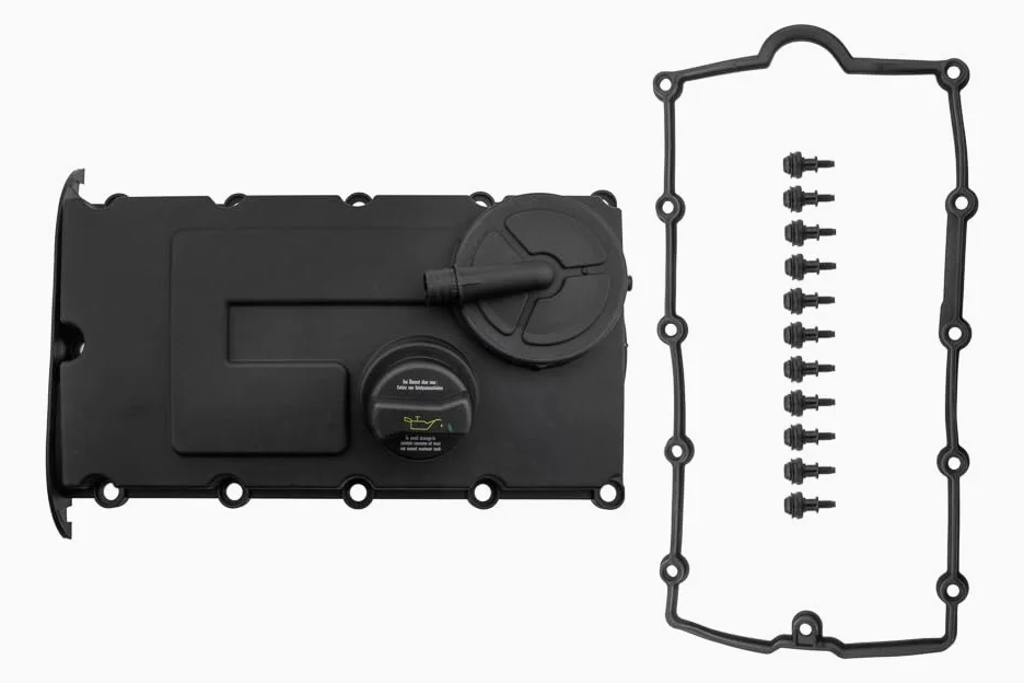 TAPA CULATA + JUNTAS compatible con SEAT LEON II (1P) (2005-2012) con motor 2.0 TDI - 03G103469R 03G103469N 03G103475 03G103469 MN980040 K68001294AB 68001294AB