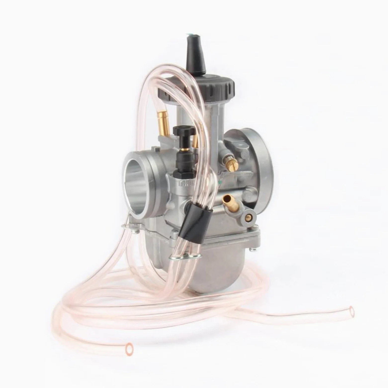 Carburador De Motor Universal PWK 33mm 34mm 35mm 36mm 38mm 40mm 42mm para KEIHIN 2T 4T Scooter ATV UTV 250CC 300CC 350CC 400CC Carburador para desbrozadora (Color : 38mm)