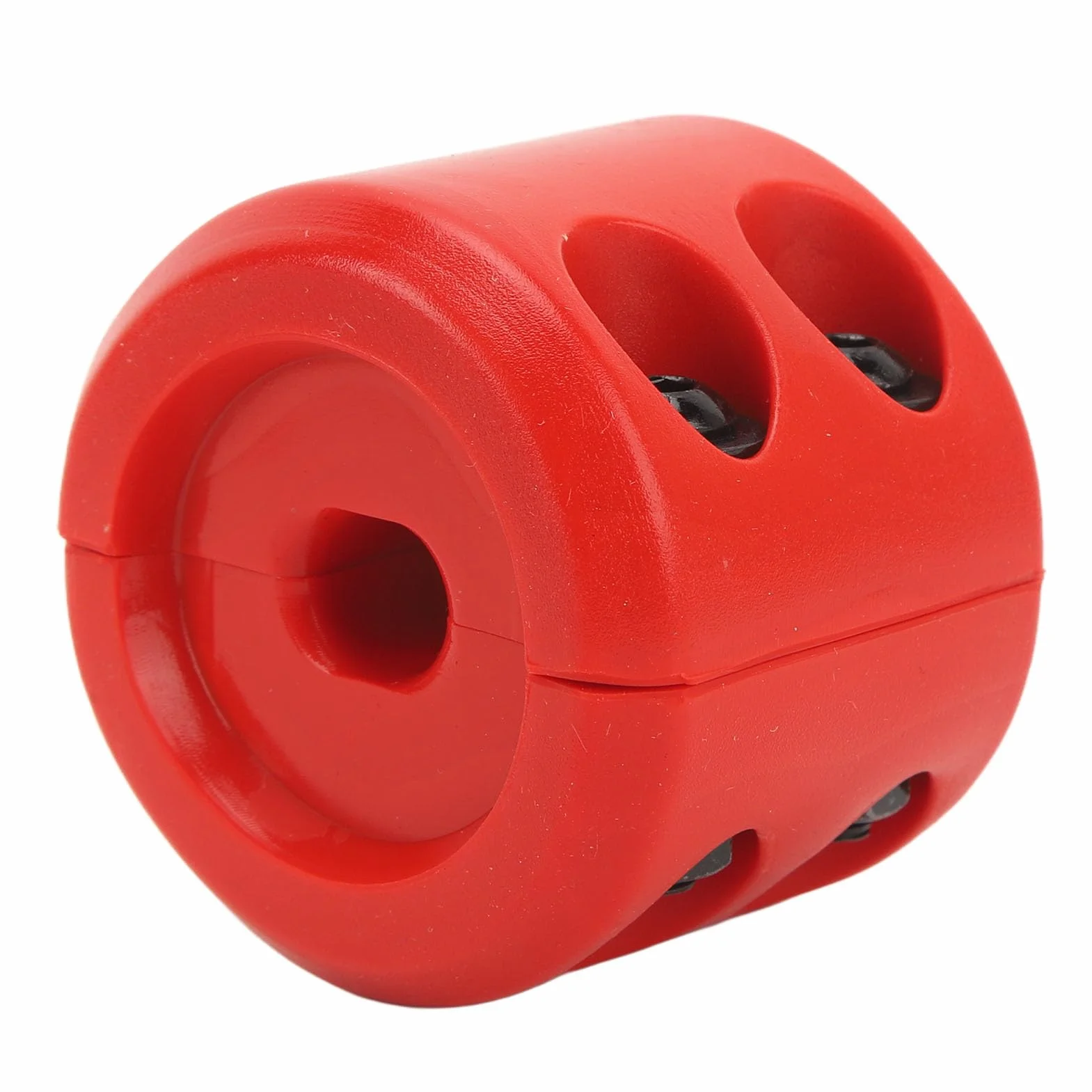 Tope de gancho para cable de cabrestante con llave hexagonal ATV, UTV, SUV, ORV o camión ORV (rojo)